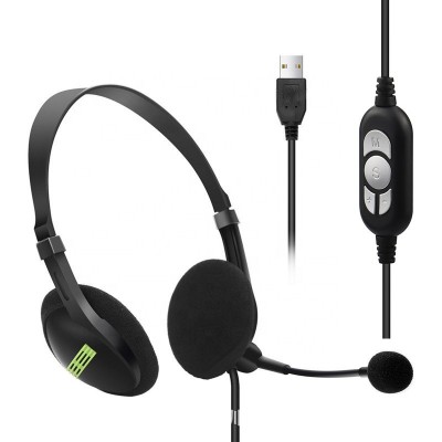 Hotsell Cheap Version Computer Office USB Call Center Headset With Microphone